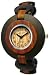 Tense Natural Wood Sandalwood Classy Round 2-tone Watch L8205DS