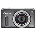 Canon POWERSHOT SX260 HS Fotocamera Compatta Digitale 12.1MP, colore: Grigio