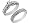 Diamond Engagement Ring Wedding Set 1/2 Carat (ctw) in 14K White Gold, Size 5