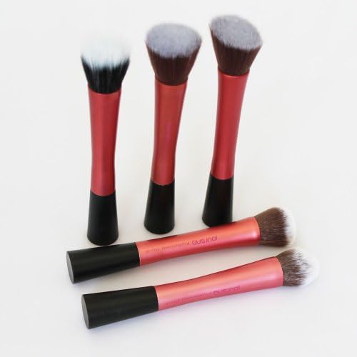 Keeneya Professinal 5 Pieces Cosmetic Makeup Face Brushes Sets for Beautify the features