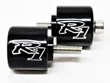 1998-2009 YAMAHA YZF R1 YZFR1 ENGRAVED BAR ENDS FRAME SLIDERS