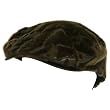 New Faux Leather Fur Ivy Driving Golf Cap Hat * Brown * Large / Extra Large