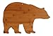 Totally Bamboo Bear Serving & Cutting Board, 15-Inch