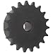 Martin Roller Chain Sprocket, Reboreable, Type B Hub, Single Strand, 41 Chain Size