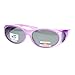 Womens Polarized Fit Over Glasses Sunglasses Oval Rhinestone Frame