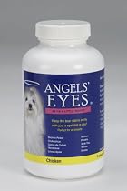 Angels' Eyes Tear-Stain Eliminator for Dogs, Chicken Flavor, 120 Gram Bottle