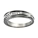 Womens Love Diamond Cross Christian Purity Ring