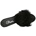 Pleaser Fabulicious Women's Amour-03 Marabou Slipper