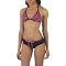 Bikini Love: Ashley Paige Knit Carrot Designer Swimwear - Black/Charcoal