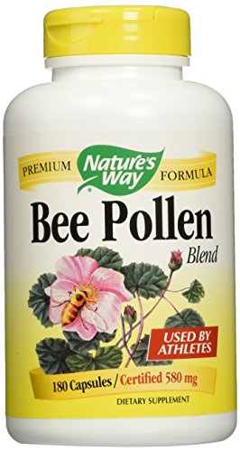 Nature's Way Bee Pollen, 180 Capsules (Pack of 2) Nature's Way Bee Pollen, 180 Capsules (Pack of 2)