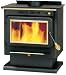 England's Stove #50-SNC13 Wood Stove On Pedestal