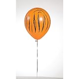 Wild Safari Balloons Tiger Print Package of 100
