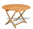 Langkawi Folding Round Teak Table