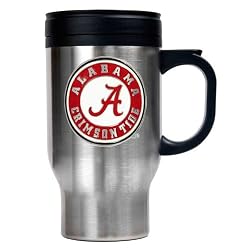 Alabama Crimson Tide NCAA Stainless Steel Travel Mug by Great American Products
