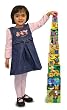 Melissa & Doug Deluxe 10-Piece Alphabet Nesting and Stacking Blocks