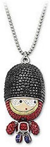 Fervent Love boutique Swarovski Elements Cute Doll Red Pendant Necklace for women girls