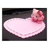 Rupse Pink Cartoon Car Auto Anti-slip Mat Pad