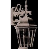 Artcraft Lighting AC8421BK TUDOR European Style Outdoor Wall Sconce Light, Black by Artcraft