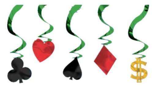 Casino Hanging Swirls