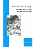 Produkt-Bild: Unterrichtsqualit&auml;t und Fachdidaktik