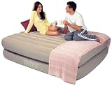 Intex Queen Size Comfort Airbed with Built-in Electric Pump and Remote Control