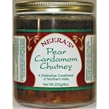 Pear Cardamom Chutney with fresh pearsorange peel and cashews by Neera's