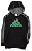 Adidas Boys 8-20 Jt Performance Hoody,Black/Green/Cinder,Large