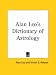 Book Alan Leo's Dictionary of Astrology