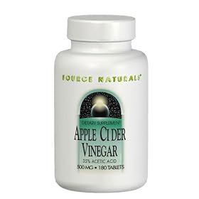 Apple Cider Vinegar 500mg, 180 tabs