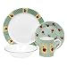 Corelle Impressions 16-Piece Dinnerware Set, Service for 4, Apple Harvest