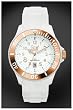 Ice-Watch - Gold Rose Collection - White - Large ( 48 mm )