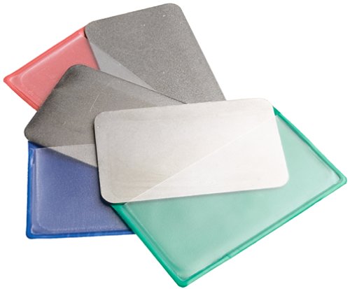 DMT D3EFC 3 Dia-Sharp Sharpener, Credit Card Sized- Extra-Fine, Fine and Coarse Diamond
