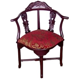 Asian-Style Corner Chair