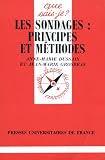 Les sondages : Principes et m�thodes