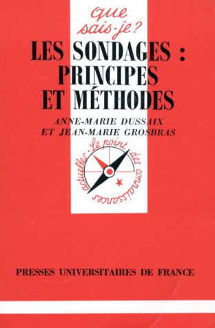 Les sondages : Principes et m�thodes