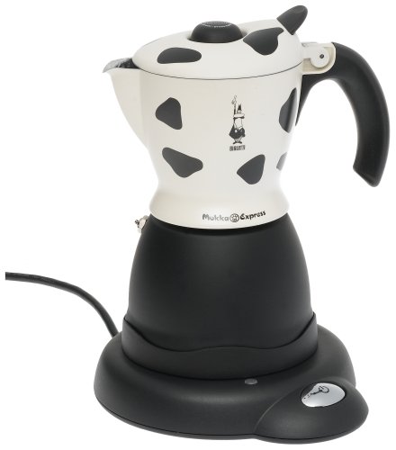 Bialetti 1-Cup Electric Mukka Express- Cow Print  Picture