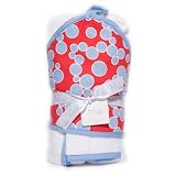 Bask Home Hooded Towel and Washcloth Set - Bubbles... by Bask Home