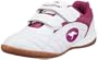 KangaROOS Backyard 10704, Unisex-Kinder Hallenschuhe, Wei� (wht/fuchsia 63), EU 27