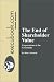 The End of Shareholder Value : Corporations at the Crossroads