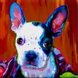 Boston Terrier Tile