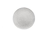 IMAGE OF Luigi Bormioli Glitter Silver 13-Inch Dinner Plate, Set of 6