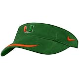 Nike Miami Hurricanes Green Sideline Visor