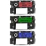 Casio TR-18BRG-3P Assorted Ribbons for CD Title Writers (3-Pack of Red, Green, Blue)