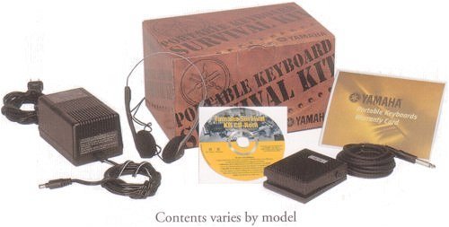 Childrens Toyshop  Musical Instruments : Yamaha Survival Kit D - Accessory Kit for Yamaha YPG-235 & YPG-235 Keyboards