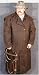 Australian Extra Large Brown Oilskin Duster - Riding Coat
