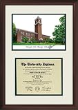 Diploma Frame & Lithograph Washington State Cougars