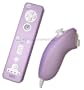 Nintendo Wii Remote Control and Nunchuck Silicone Case - Purple