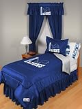 Detroit Lions NFL "Locker Room Collection" Queen Bed Complete Set