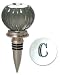 Door Knob Monogram Wine Stopper C