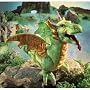 Plush Wyvern Dragon Puppet 19"